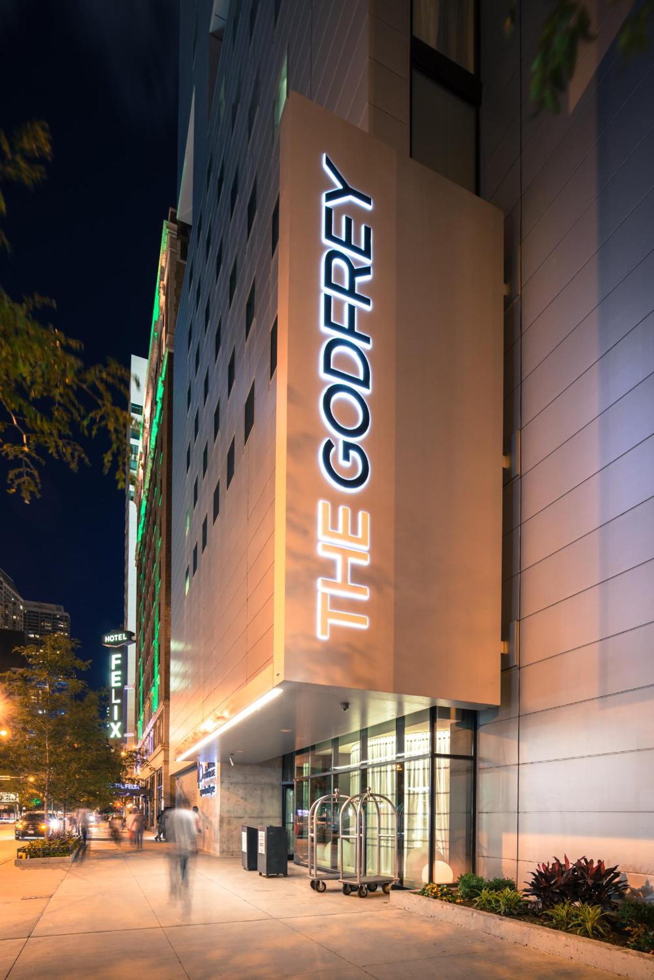 Godfrey Hotel Chicago Eksteriør bilde