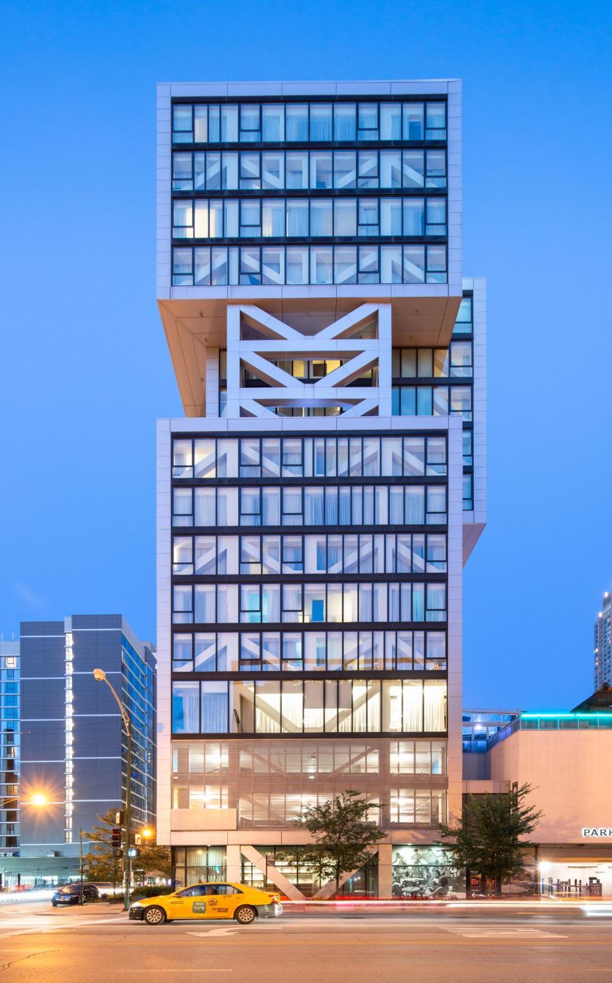 Godfrey Hotel Chicago Eksteriør bilde
